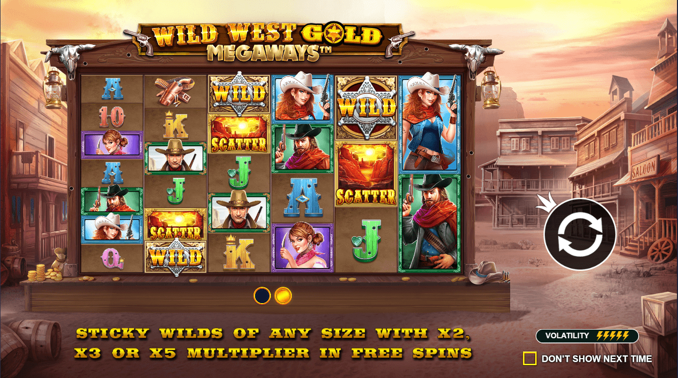 Wild West Gold Megaways обзор слота